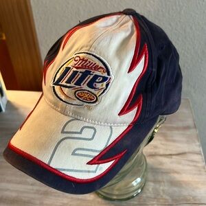 Rusty Wallace Miller Lite adjustable hat